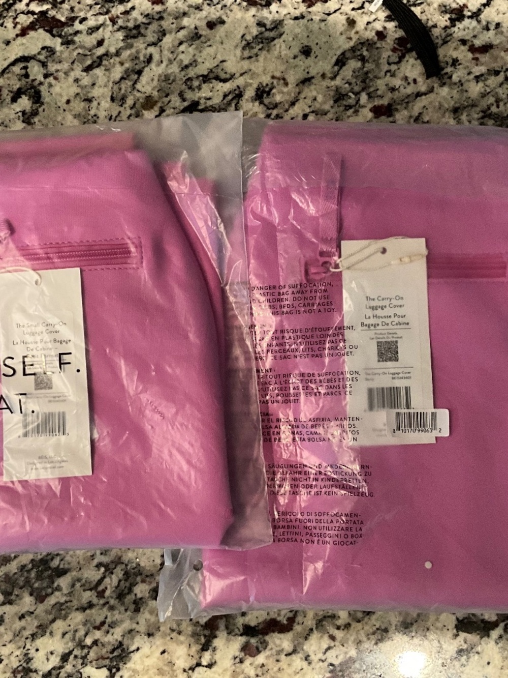 Beis Berry Luggage Cover Set